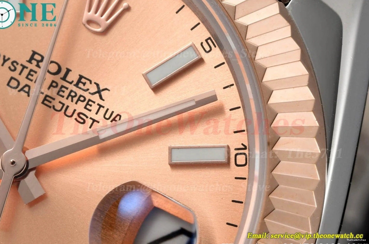 GDF MY8215 Stk RG Datejust 126331 41mm SS Jub Gold 0112